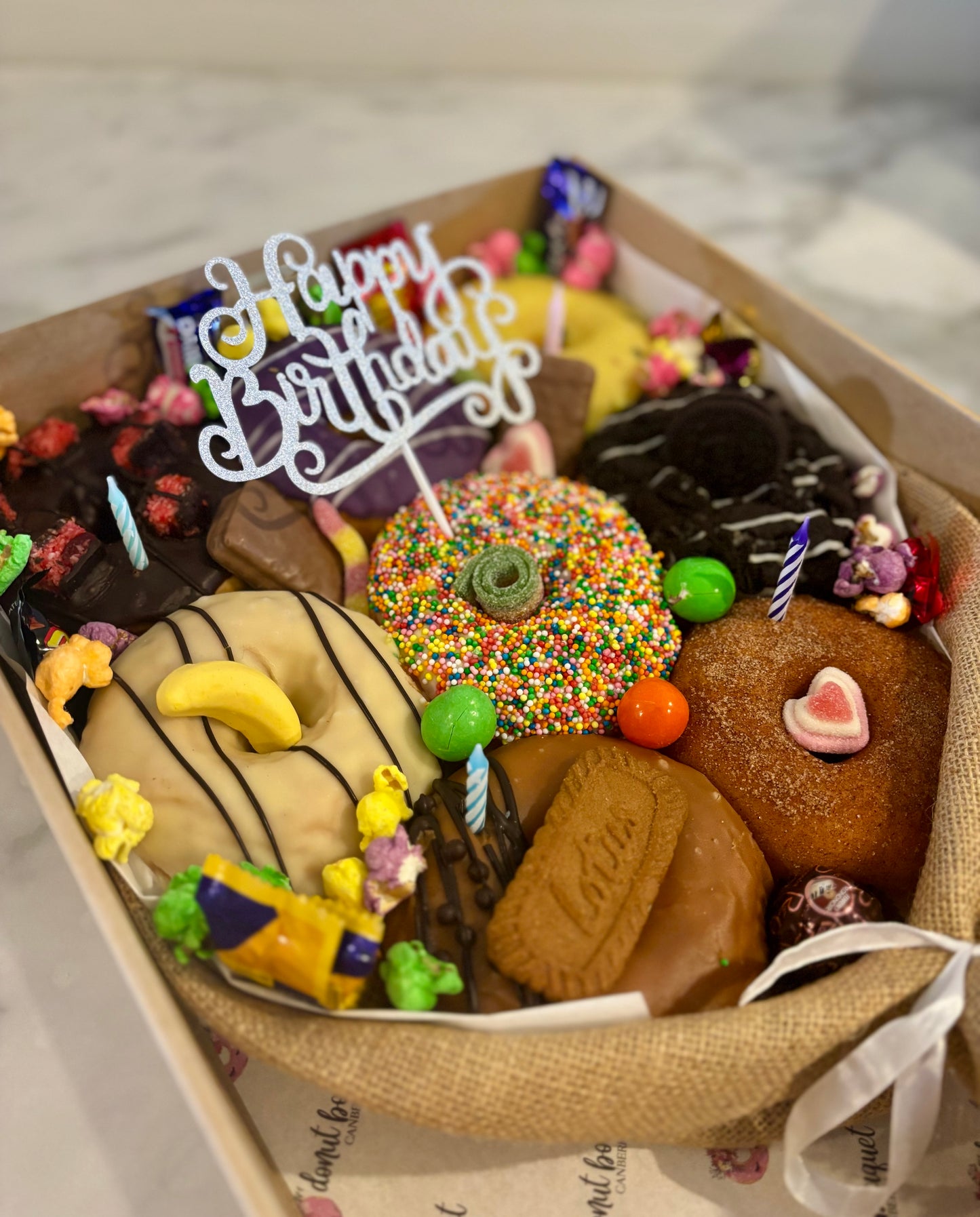 Birthday Gift Donut Bouquet