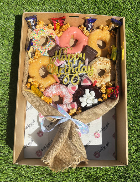 Gluten Free Birthday Gift Donut Bouquet