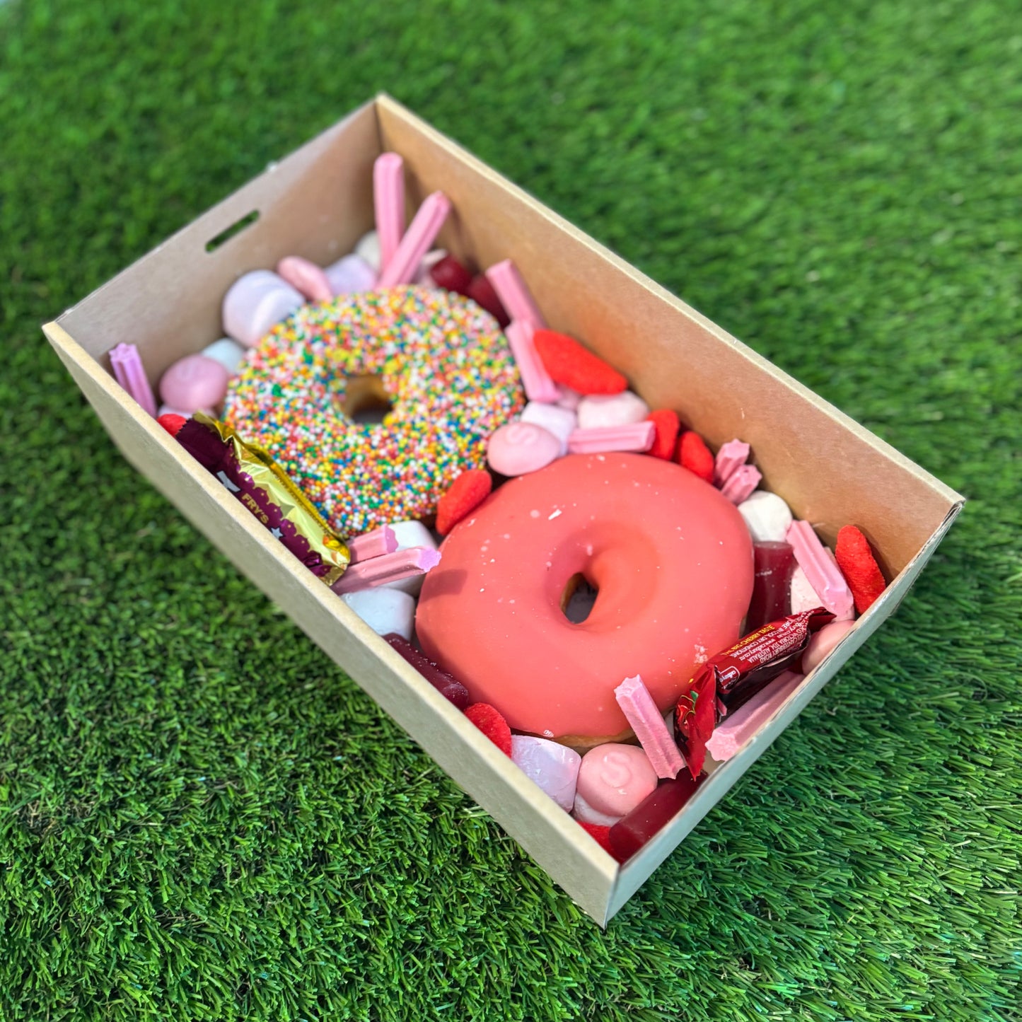 Pink Paradise Donut Box