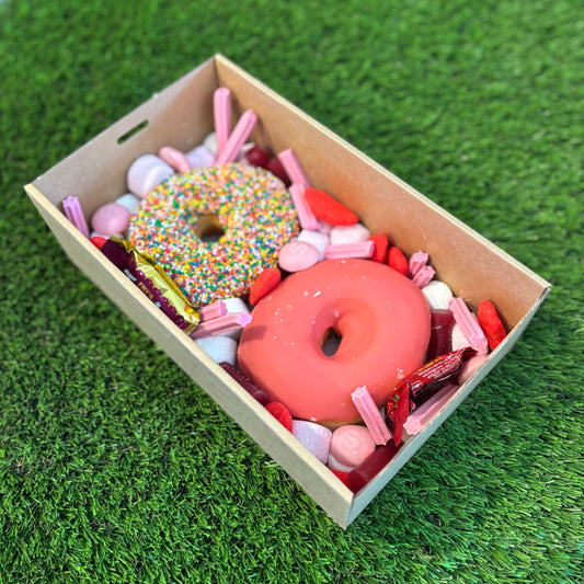 Pink Paradise Donut Box