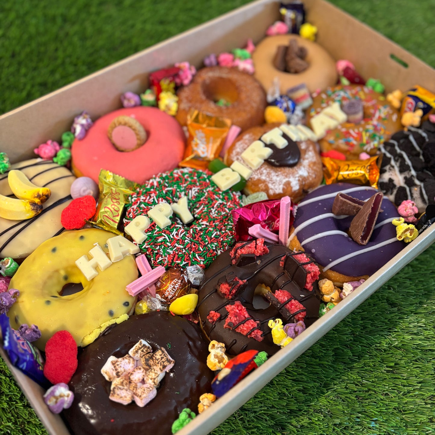 Happy Birthday Gift Donut Box