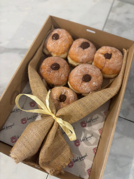 Premium 6 Pack NUTELLA Donut Bouquet