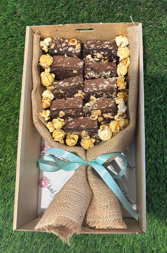 Vegan Brownie Bouquet Gift Box