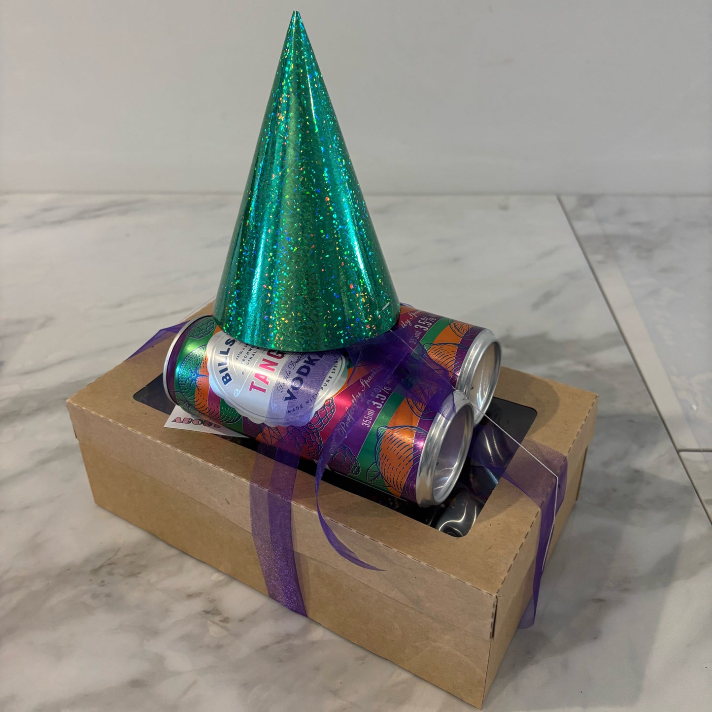 Birthday Brownie Block Gift Box