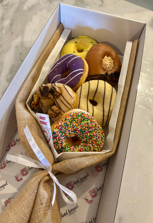 Premium 6 Pack XL Donut Bouquet