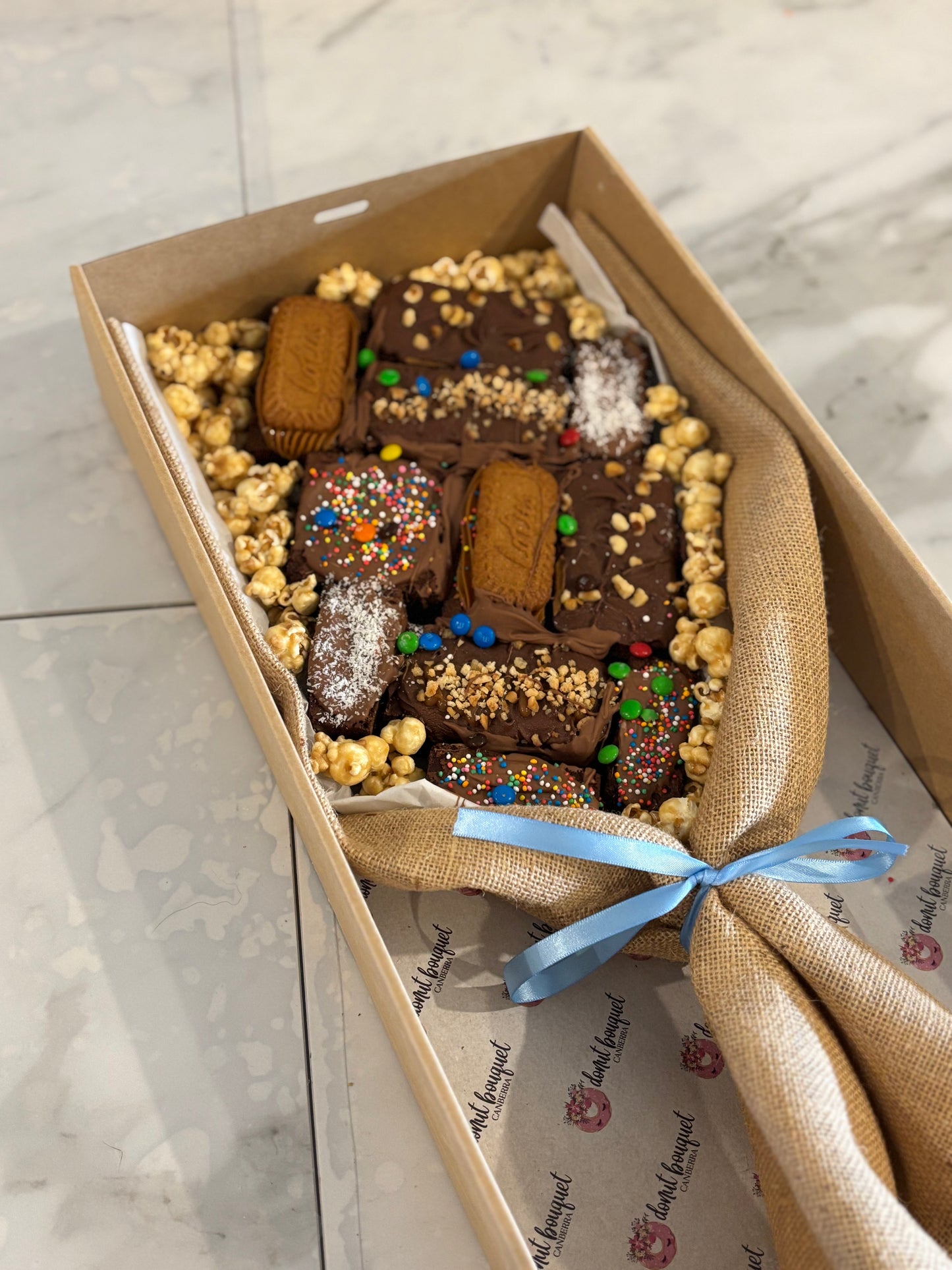 Large Loaded Brownie Bouquet Gift Box