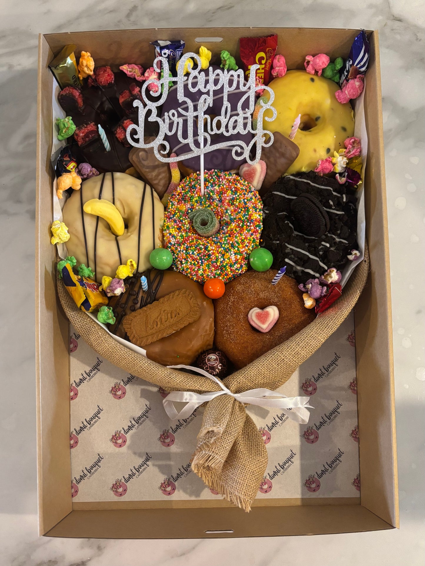 Birthday Gift Donut Bouquet