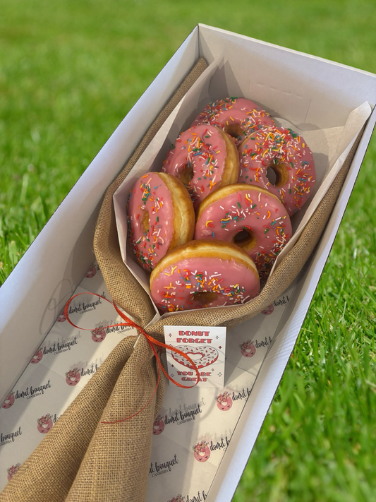 The Basic Six Pack - Donut Bouquet